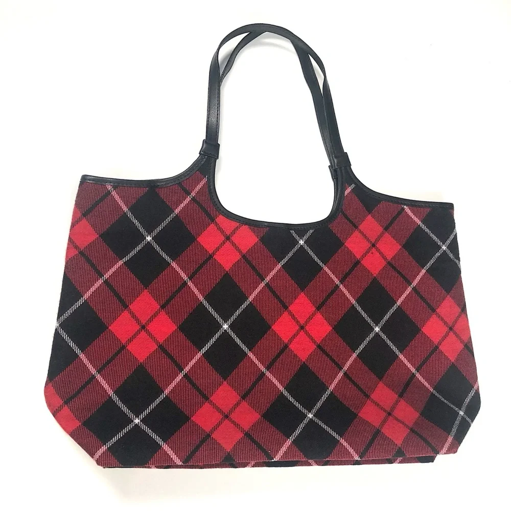 Victoria’s Secret Plaid Tote - Picture 8 of 11